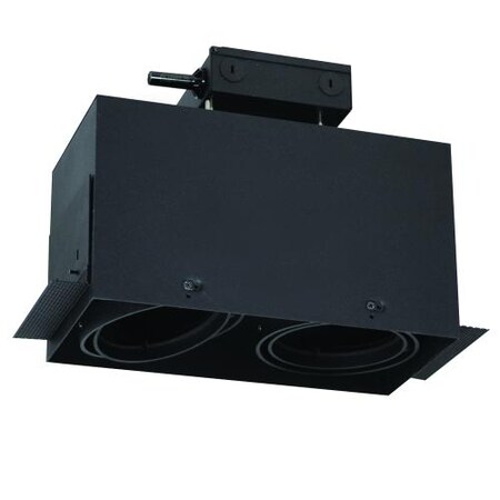 Nora 2L Trimless Led Hsg Black 277V NMRTLG-12D2L19B